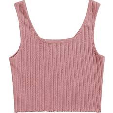 HSMQHJWE Women Tank Tops With Built In Bra - Solid