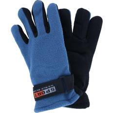 Cheap Mittens CTM Insulated Fleece Winter Glove - Blue