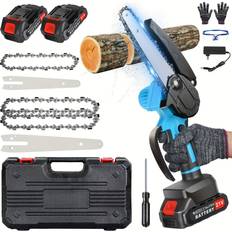 Temu 21V Cordless Brushless Mini Chainsaw