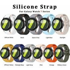 Shein Original Silicone Band for Samsung Galaxy Watch 7 FE 6 4 Classic 5 Pro 44mm 40mm 43mm 47mm 45mm