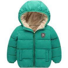 Green Jackets Jandel Children Kids Long Sleeve Hoodie Jacket - Green