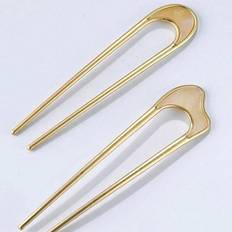 Gold Hair Clips Shein Metal French Hair Clip Set of 2