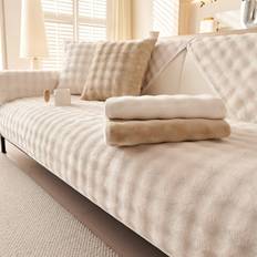 Shein Thick Plush Cushion 1 pc Loose Sofa Cover
