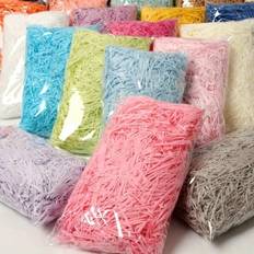 White Gift Wrapping Papers Shein Raffia Paper Gift Box Filler 10g 50g 100g