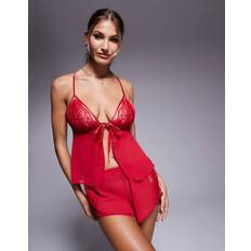 Rød Undertøjssæt Ann Summers Enchanting Cami-Sæt - Rødt