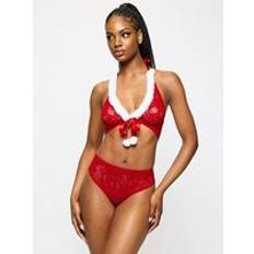 Rosso Set di lingerie Ann Summers Winter Wonderland Set - Bright Red