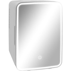 Fridges Homcom Mini Fridge with LED Mirror Cooler White