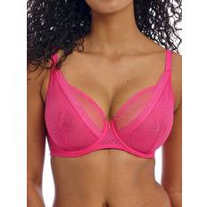 Freya Reggiseni Freya Tailored High Apex Plunge Bra - Pink Polyamide