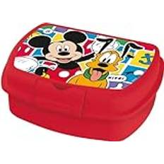 Red Plastic Lunchbox CZ11370