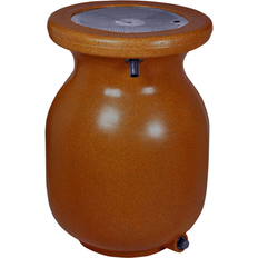 Plastic Rain Barrels Koolatron Koolscapes 50 Gallon Rain Barrel Brown