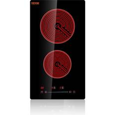 VEVOR Built in Cooktops VEVOR Smooth Top 12 in Glass Radiant Cooktop