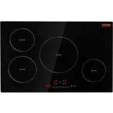 VEVOR Built in Cooktops VEVOR Electric Cooktop 30 in 4-Burners 7500 Watt