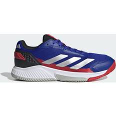 Adidas Blå Ketchersportsko adidas Courtquick Padel Sko - Lucid Blue/Silver Metallic/Lucid Red