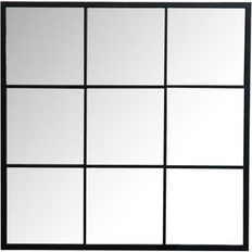 Red Barrel Studio Square Window Pane 35 x 35 Inch Wall Mirror