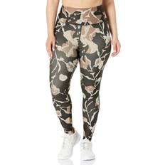 Reebok Tights Reebok Plus Size High-Rise Leggings - Black/Boulder Grey/White