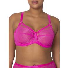 Smart & Sexy Plus-size Lace Mesh Unlined Underwire Full Coverage