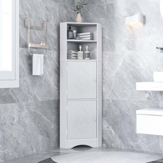 Winston Porter Tall Bathroom Corner Cabinet