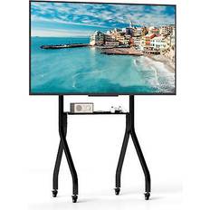 Costway Mobile TV Stand 43"-100" Flat Curved Screens