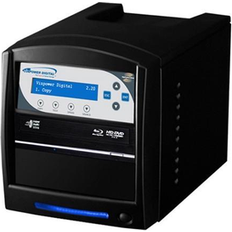 Black Optical Drives SharkNet Blu-ray DVD CD Duplicator