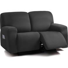 Jacquard Fabric Loveseat 6-Piece 48-65'' L