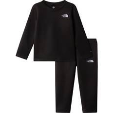 Girls - Sportswear Garment Base Layer The North Face Kid's DotKnit Thermal Baselayer Set - TNF Black (NF0A88VT)