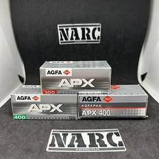 AgfaPhoto Camera Film AgfaPhoto Agfa apx 120 film agfapan lot of 3 films expired film