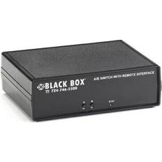 Black Box SW1040A CAT6 A/B Switch-Latching RJ45 Remote Control