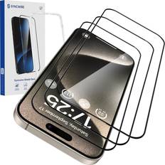 Skärmskydd 3-pack för iPhone 15 Pro