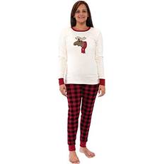 Unisex Pajamas Touched By Nature Unisex Holiday Pajamas - Moose