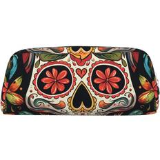 Colorful Retractable Pencil Case with  Silver Zipper