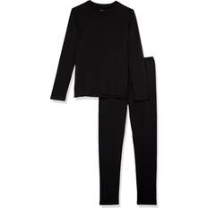 Black Base Layer Fruit of the Loom Performance Baselayer Thermal Set - Black