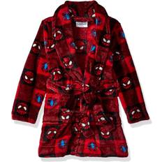 Marvel Bath Robes Children's Clothing Marvel Spiderman Bathrobe Robe - Red Plaid