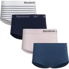 Reebok Panties Reebok Seamless High Waist Brief Panties - Blue/Purple/White Stripe