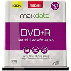 Optical Storage Maxell Best Source Supplies, DVDR Discs 4.7GB 16x Spindle Silver 100/Pack