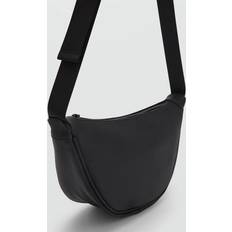 Mango Trainers Mango Rubberised Shoulder Strap - Black