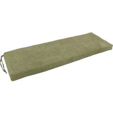 Blazing Needles Microsuede Bench Cushion 51 x 19 Sage Green Chair Cushions Green