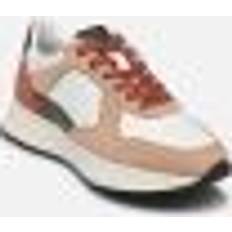 Geox Sko Geox Amabel Sneakers - Hvid/Sand/Brun
