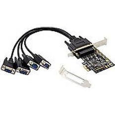 PCIe - RS-232 Controller kort Conceptronic EMRICK12B Interface Kort Adapter
