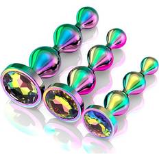 Metal Anal Beads Butt Plug