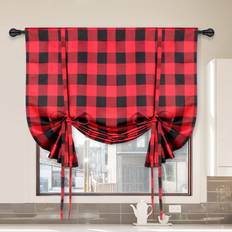 Curtains & Accessories Simple Deluxe Adjustable Tie Up Shade Curtain 42 W x 63