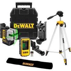 Dewalt DW089CG Green Self Levelling Laser Detector Tripod