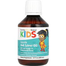 Strawberry Fatty Acids California Gold Nutrition California Gold Nutrition Norwegian Kids Cod Liver Oil 6.7 fl oz