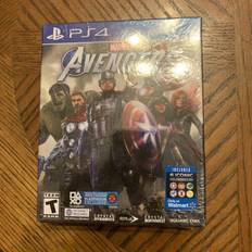 Marvels avengers: sony playstation 4 ps4/ps5 limited edition collectors box set