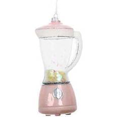 Interior Details Pink Blender Glass 5.25" Christmas Tree Ornament