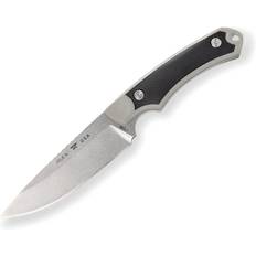 Hunting Buck Knives 663 Alpha Guide Select Fixed Blade Hunting Knife with 420HC Steel, Gray