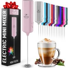 Coffee Maker Accessories Zulay Kitchen Portable Milk Frother Wand