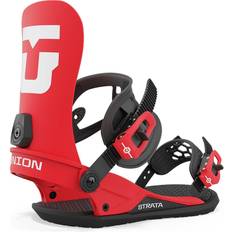 Snowboard on sale Union 24' Unisex Strata Snowboard Bindings - Red