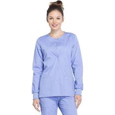 Work Jackets Cherokee Warm Up Scrubs Jacket - Ciel Blue