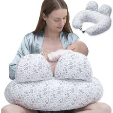 Pregnancy & Nursing Pillows Amcaton Breastfeeding Pillow for Mom, Nursing Pillow for Breastfeeding, Breastfeeding Pillow with Adjustable Strap, Fence Protection (Flower)