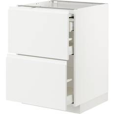 60.0 cm Väggskåp IKEA Utdragbar Arbetsyta 3 Lådor 60 x 60 cm Väggskåp 60x60cm